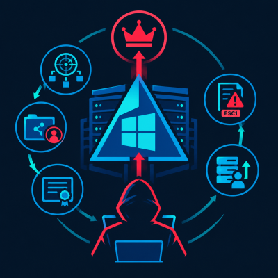 Active Directory Attacks: From Anonymous Access to Domain Admin